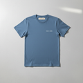 Barely Awake dusty blue tee by twowords.
