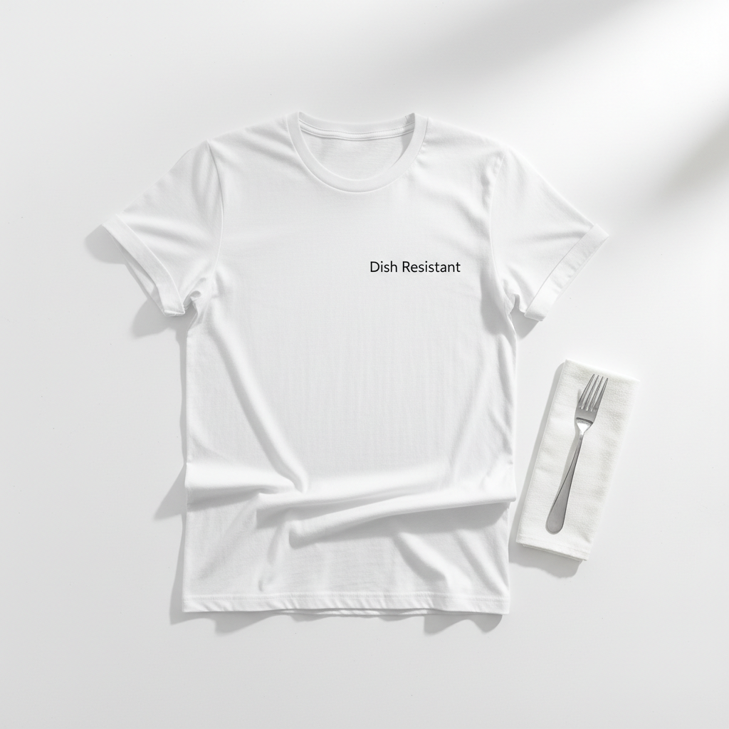 Dish Resistant tee mockup